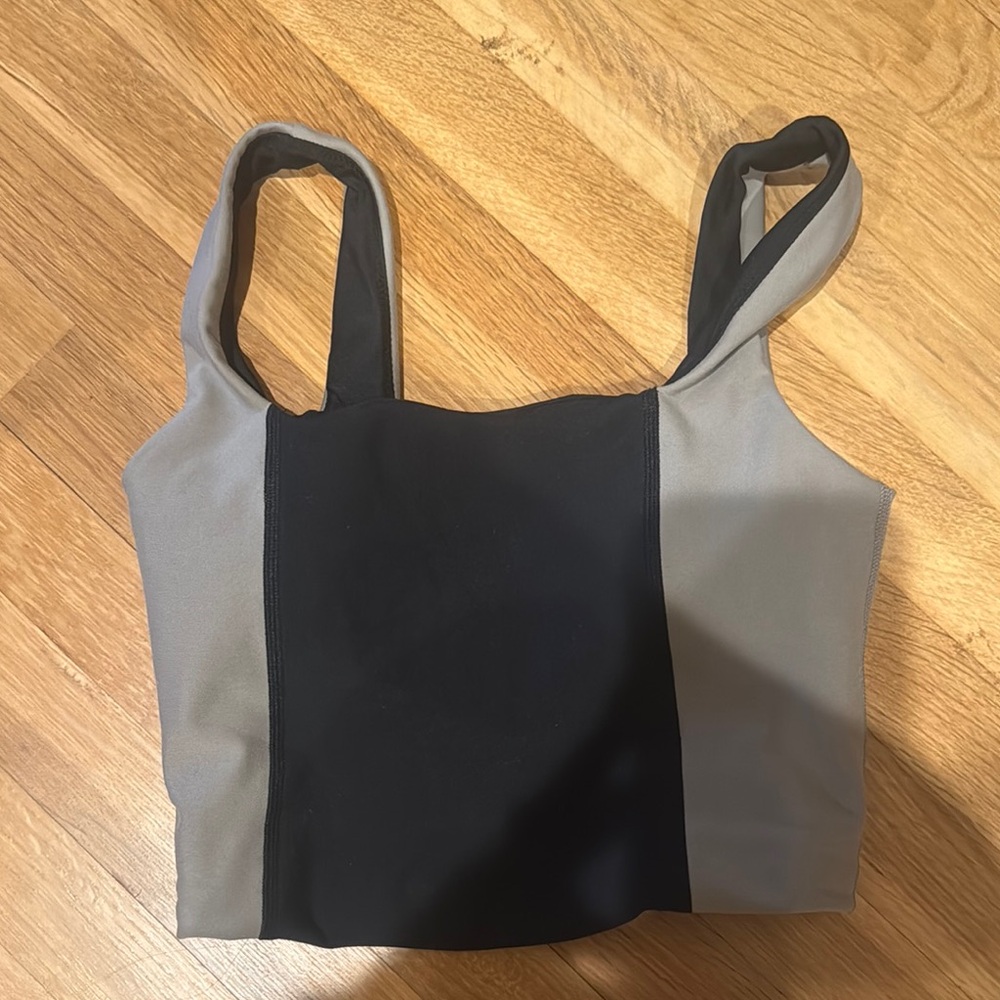 YPB colorblock XS padded tank top Abercrombie